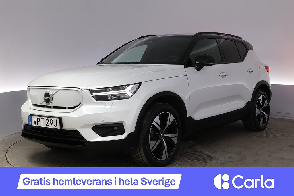 Volvo XC40 P6 Recharge Plus Kamera Elstol Drag BLIS LED
