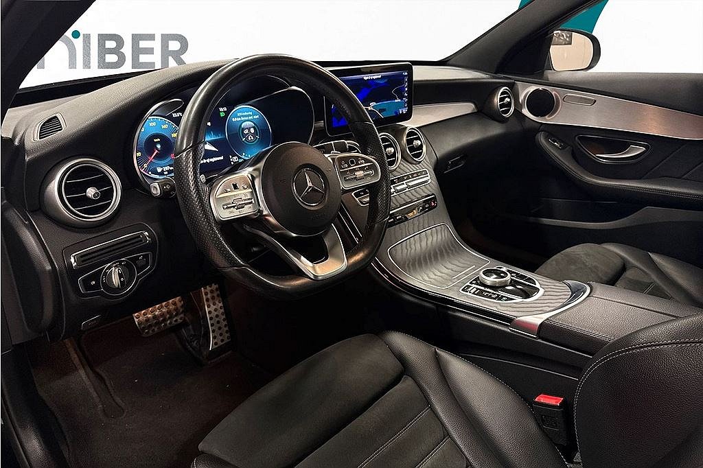 Mercedes-Benz C 200d AMG, Adv. paket, Bränslevärmare, Sportstolar, Navi, Kamera