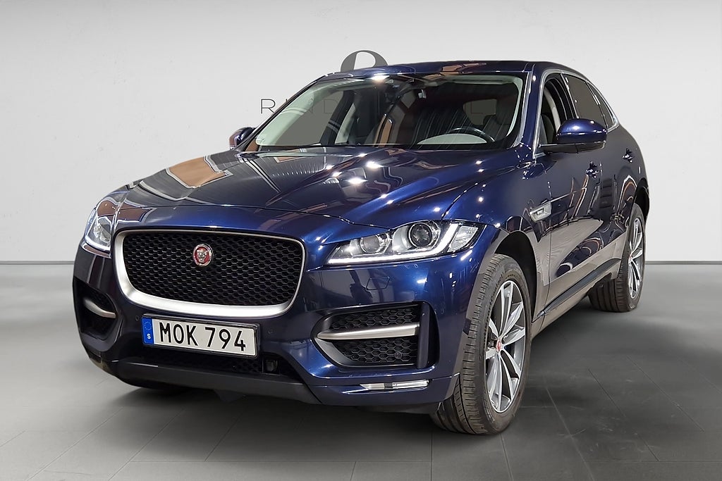 Jaguar F-Pace 35t 340 HK AUT AWD R-SPORT NAV DRAG M-VÄRM 20"