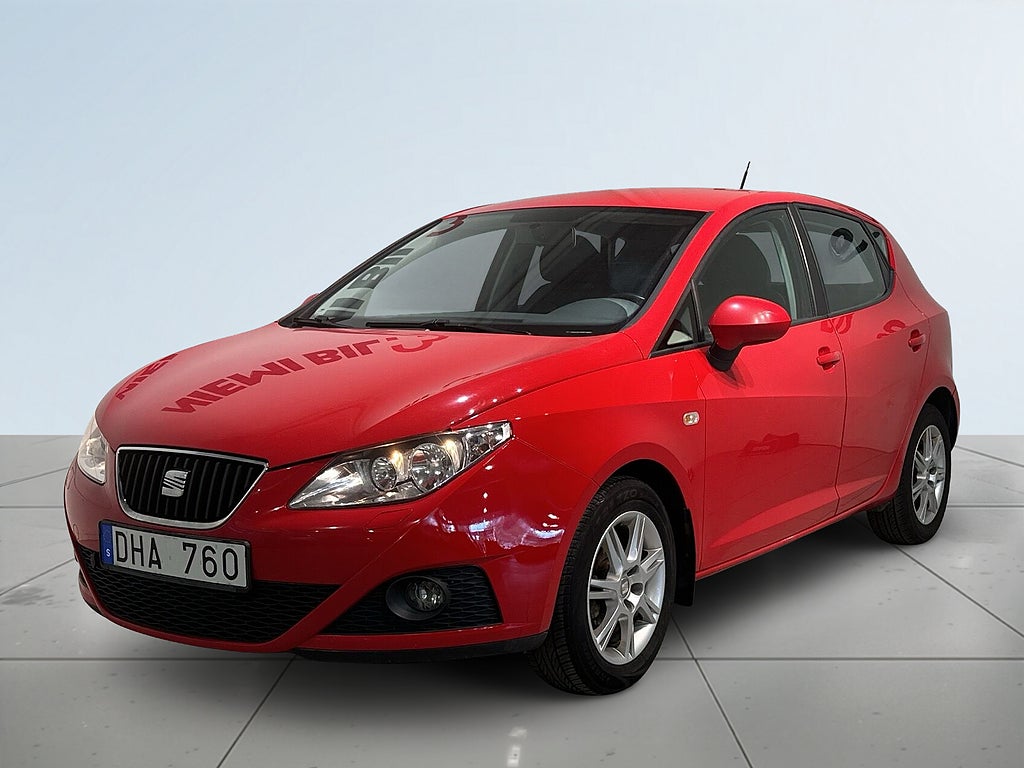 Seat Ibiza 5-dörrar 1.4 Style Motorvärmare Farthållare S/V-hjul