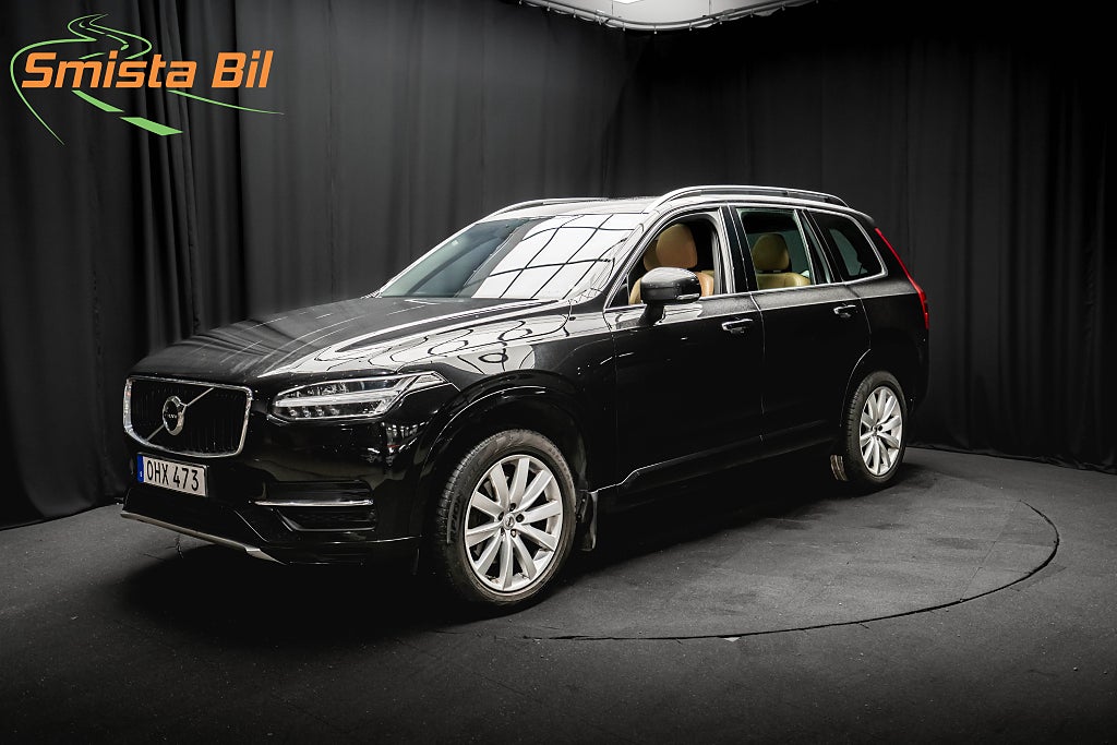 Volvo XC90 D4 AWD 7-sits PANORAMA D-VÄRM LÄDER KAMERA HUD BLIS 190hk 