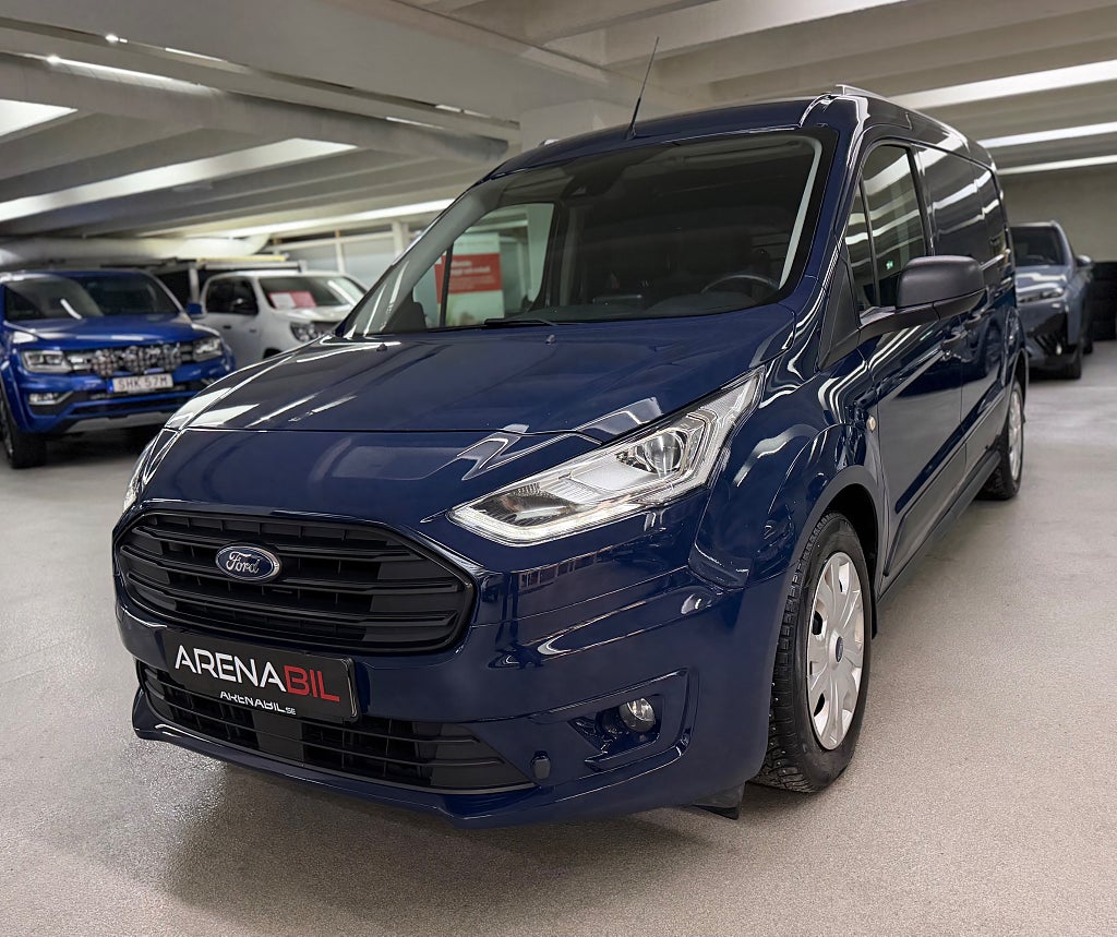 Ford transit Connect LWB 2X sidodörrar Kamera Värmare Drag 120HK