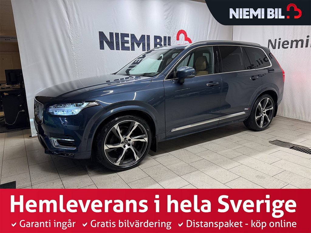 Volvo XC90 B5 AWD Aut Inscription 7-sits Drag Kamera VoC S&V