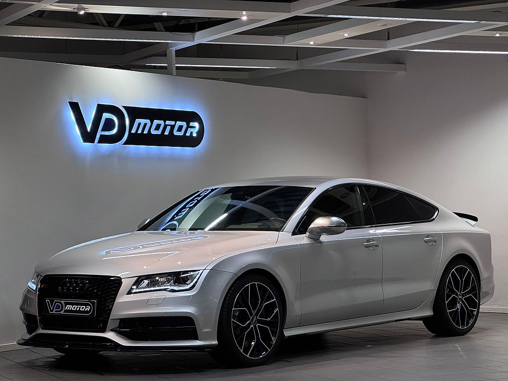 Audi S7 4.0 TFSI Q STR Sportavgas HUD Carbon Bose 500hk+