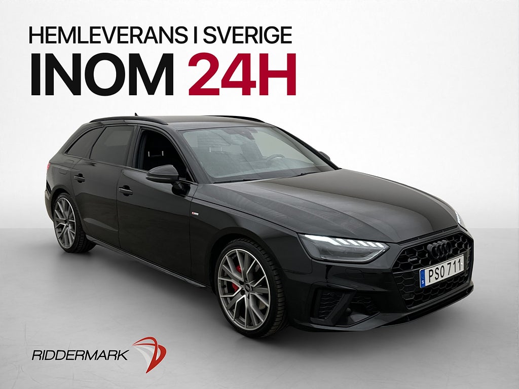 Audi A4 40 TDI Q S-Line  Cockpit Kamera Navi D-Värm Drag