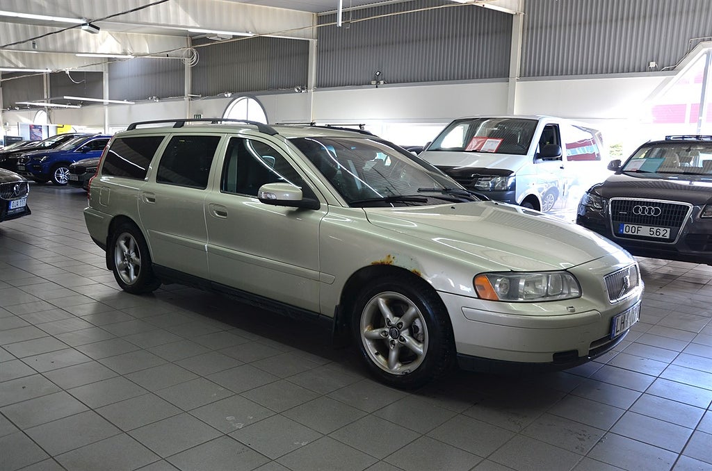 Volvo V70 2.4D 163hk / Nybes / Drag