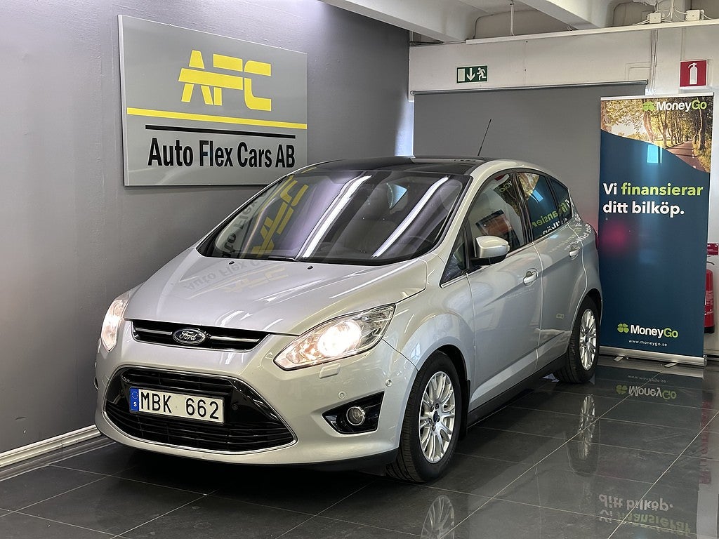 Ford C-Max 2.0 TDCi Powershift Titanium | Drag | Pano | Värmare