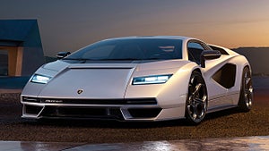 Lamborghinin Countach levereras till de första kunderna under nästa år. Foto: Lamborghini