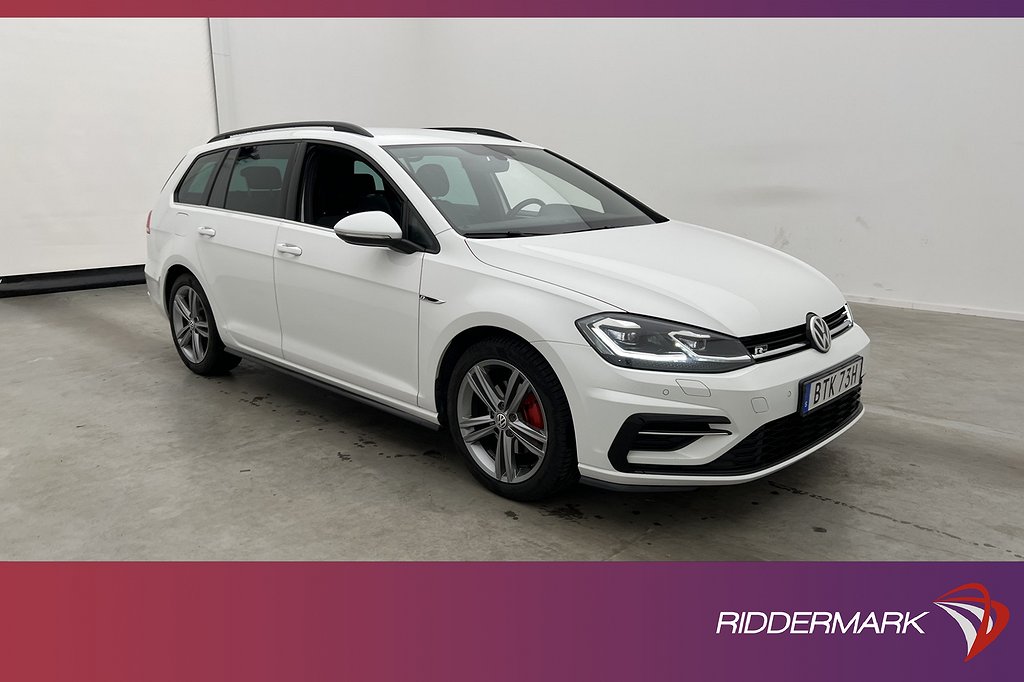 Volkswagen Golf Sportscombi 4M 150hk R-Line Värm Kamera Drag