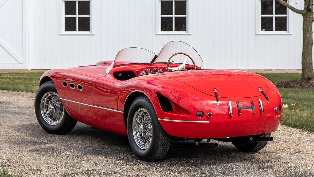 Ferrari 340 MM har en 4,1-liters V12-motor på  300 hästkrafter. Foto: RM Sotheby's