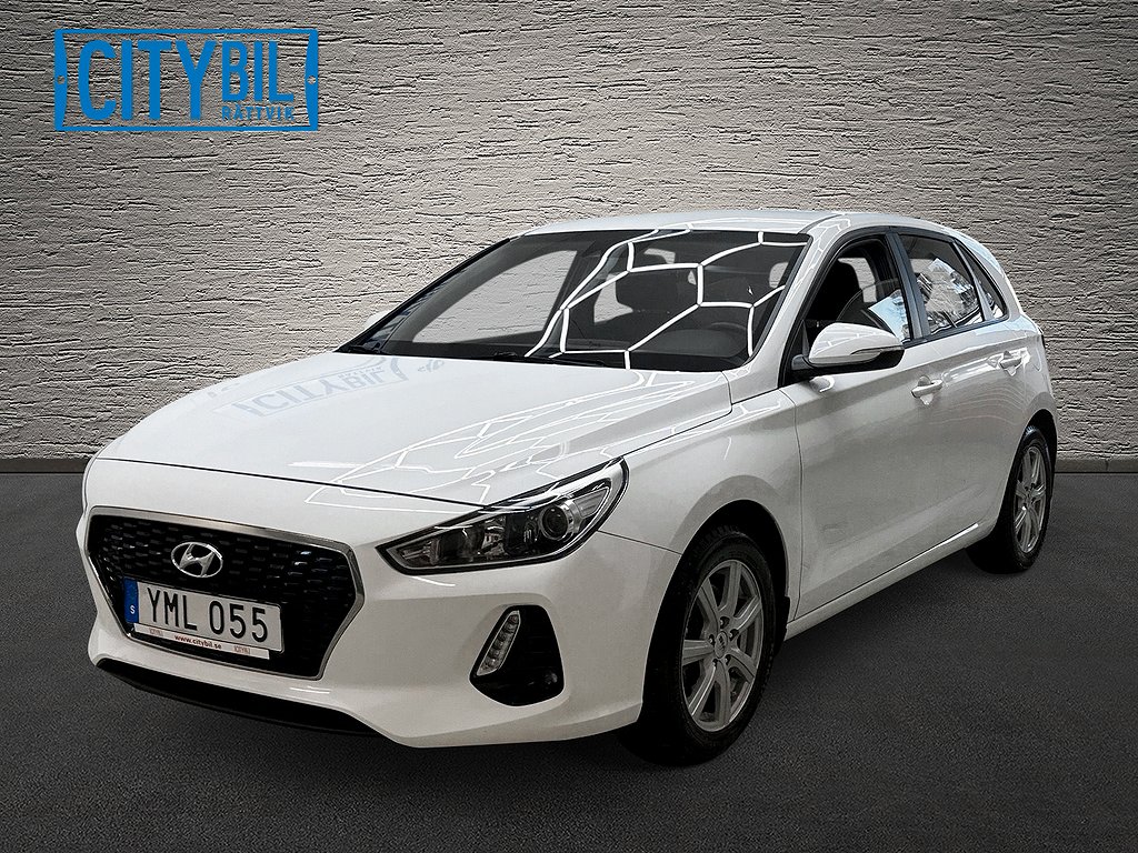 Hyundai i30 1.4 T-GDi 140hk Comfort Eu6 V-Däck Rattvärme