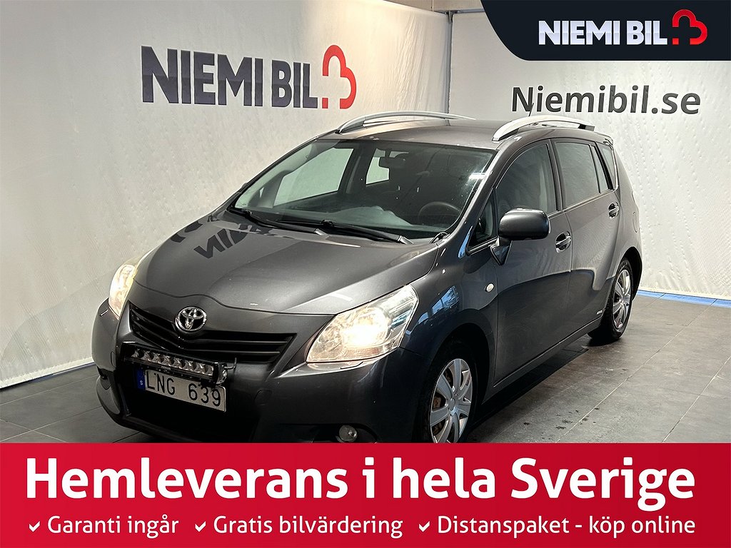 Toyota Verso 1.8 147hk 7Sits/SoV/Drag/Led-Ramp/MoK/LågSkatt