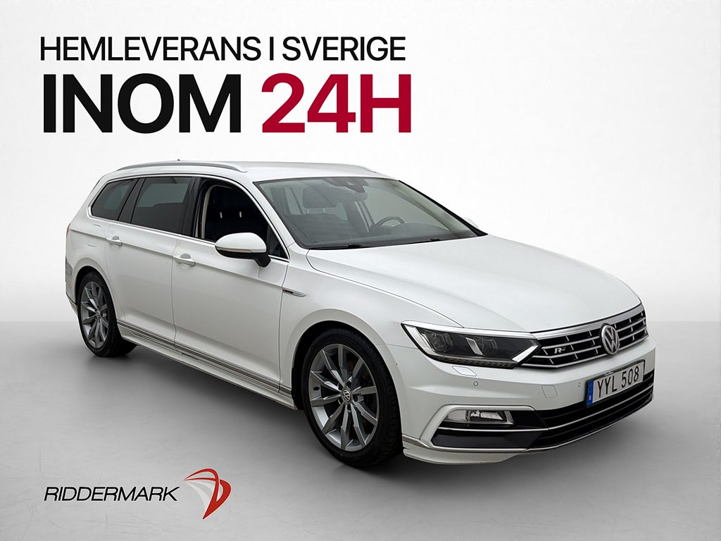 Volkswagen Passat 2.0 TDI 4M R-Line Cockpit Skinn Värm Drag
