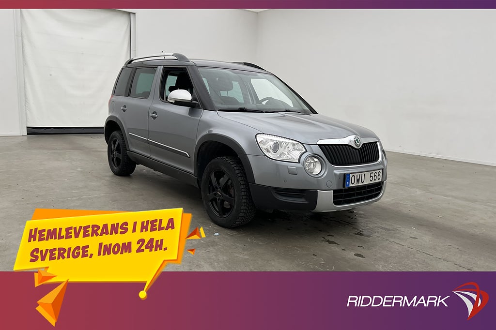 Skoda Yeti 2.0 TDI 4x4 M-Värmare Drag