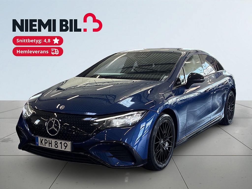 Mercedes-Benz EQE 350+ 90.6 kWh AMG Line S&V-hjul/Drag/Burmester/Kamera