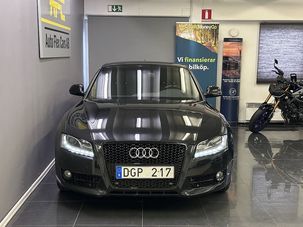 Audi A5 Coupé 2.0 TFSI | 2 Ägare | Fullservice | Drag | Navi |