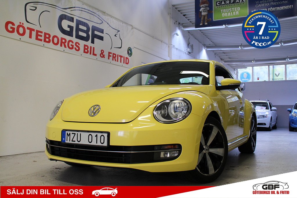 Volkswagen The Beetle 1.2 TSI Design Plus 105hk * Nyservad *