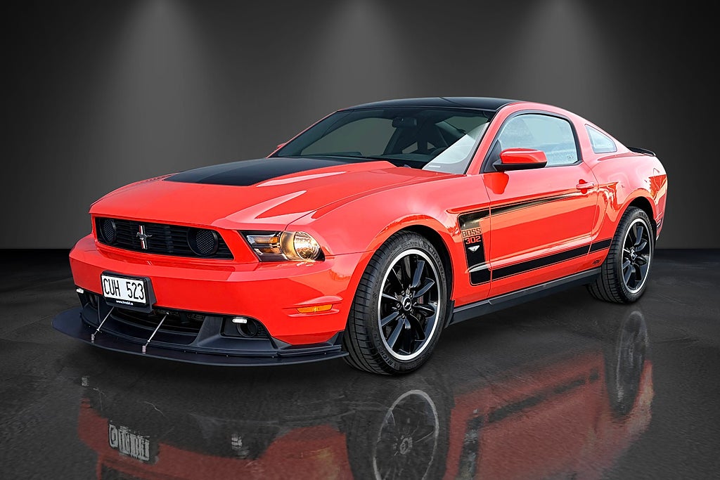 Ford Mustang Boss 302 Manuell 450hk Recaro