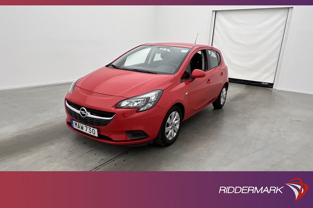 Opel Corsa 1.4 90hk Enjoy Sensorer Rattvärme Farthållare