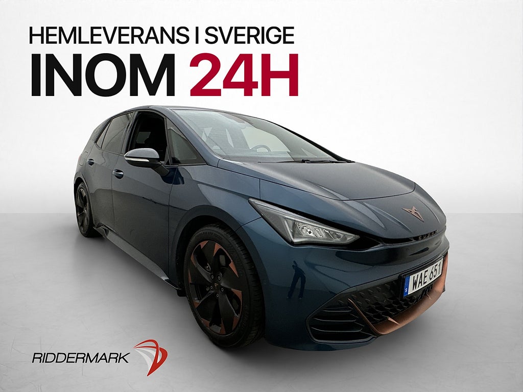 Cupra Born 58 Värmare Cockpit Kamera Adaptiv-Fart CarPlay