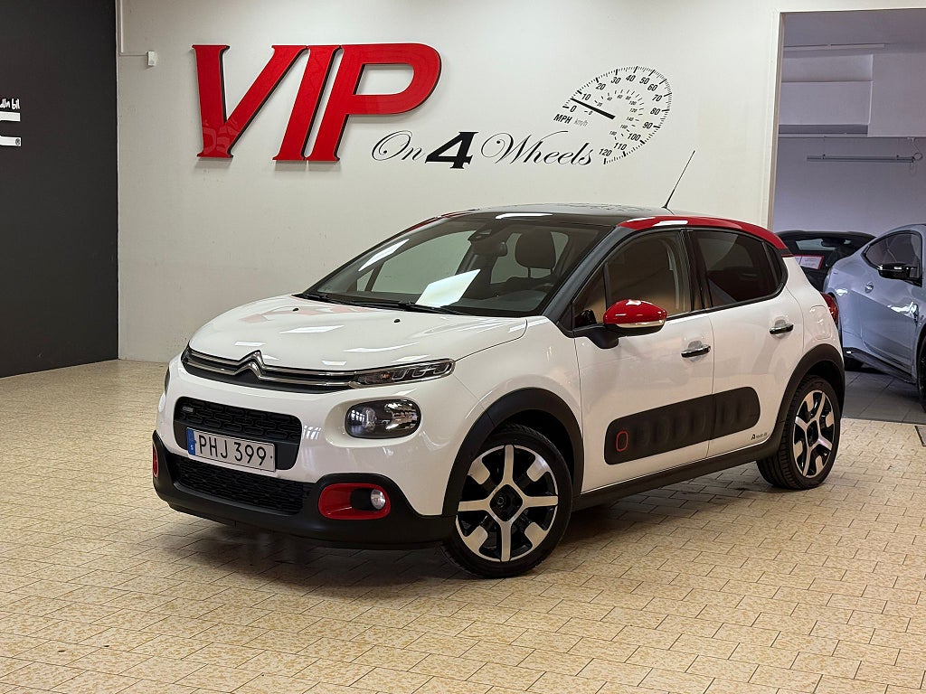 Citroën C3 1.2 (82hk) PureTech Panorama Backkamera Drag  Euro 6