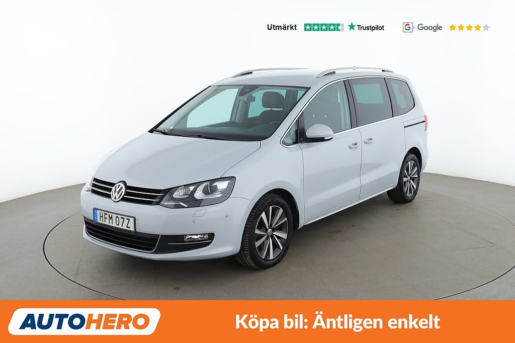 Volkswagen Sharan 2.0 TDI 4Motion / Värmare, Drag, CarPlay