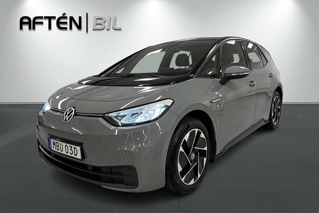 Volkswagen ID.3 Pro Performance 58kWh P-Sensorer Värmepump