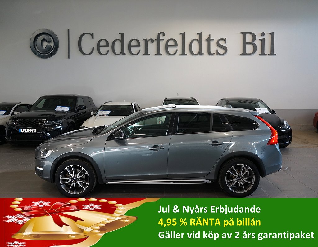 Volvo V60 Cross Country D4 AWD PANO SUMMUM VoC VÄRMARE DRAG 