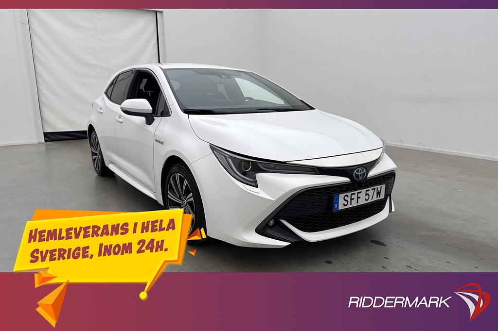 Toyota Corolla Hybrid 122hk Style Kamera Halvskinn Rattvärme