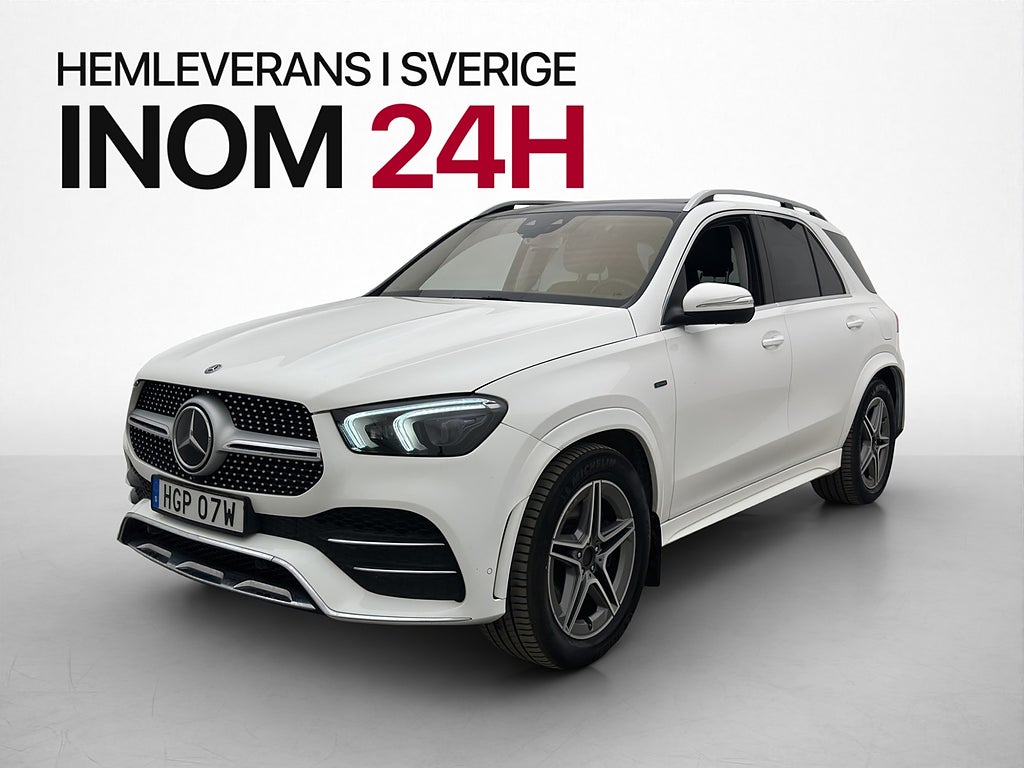 Mercedes-Benz GLE 350 de 4M AMG Pano Burm 360°  D-Värm Moms