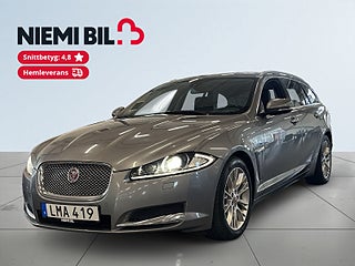 Jaguar XF Sportbrake 2.2 TDi4 S&v-hjul/Drag/Kamera/Elstolar/Skinn – bild 1