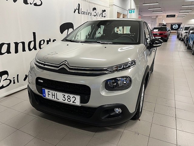 Citroën C3 1.2 VTi Euro 6 Feel, Vinterhj, motorv