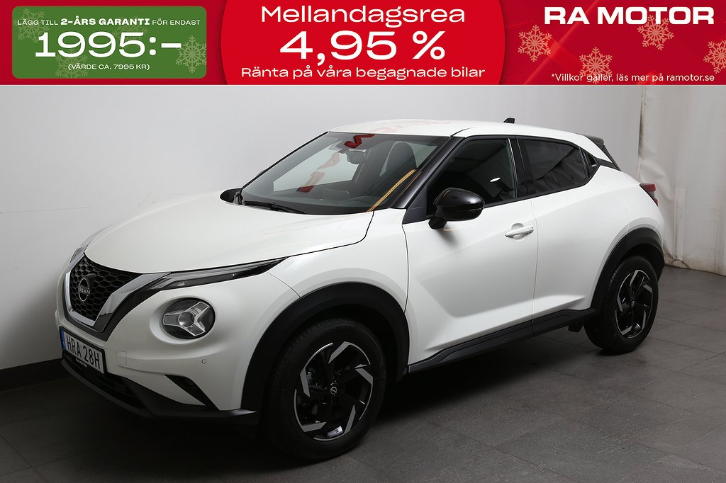 Nissan Juke 1,0 DIG-T 114 hk 6MT N-Connecta Navi Kamera 2024