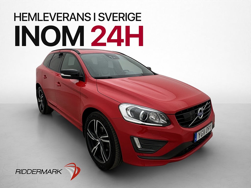 Volvo XC60 D4 AWD Classic R-Design Värmare Kamera Pano BLIS
