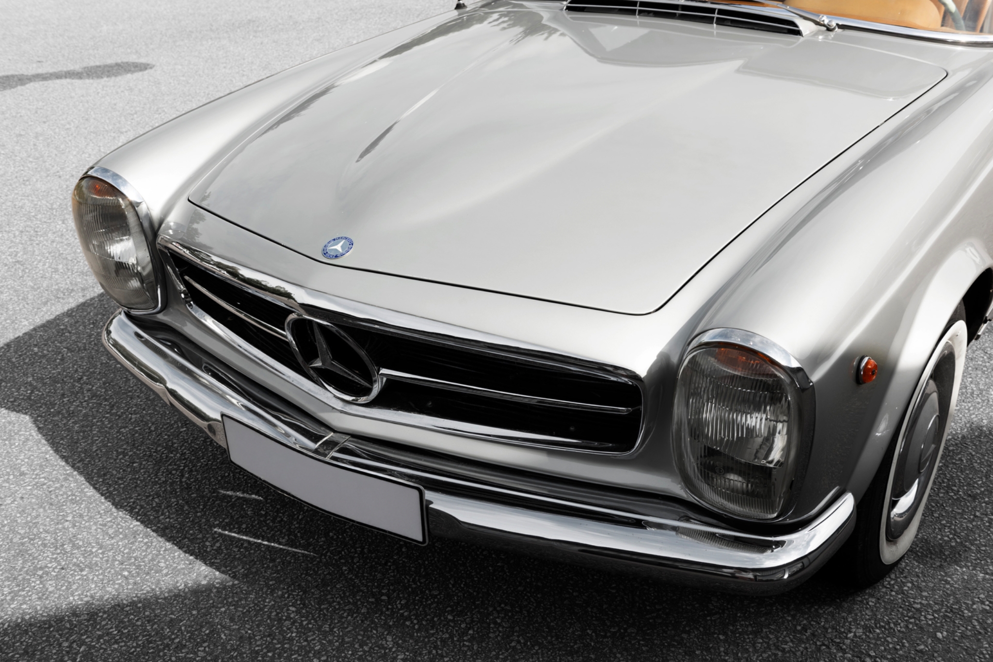 Mercedes-Benz 230 SL Pagoda UNIK lågmil 1966, bild 7/39