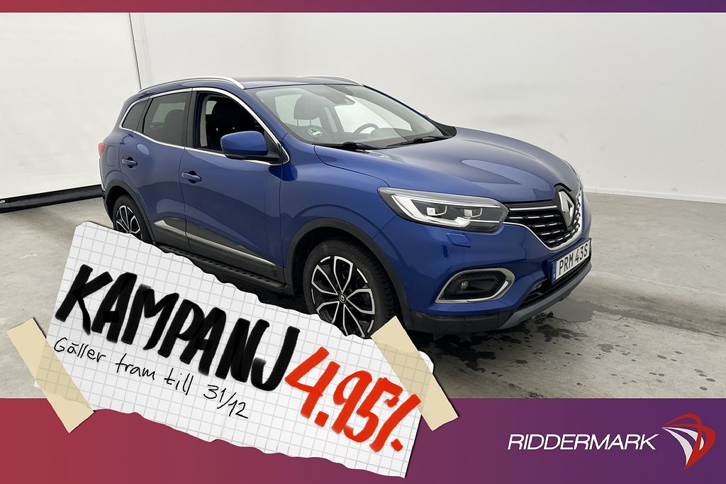 Renault Kadjar 160hk Intens B-Kamera Navi Döda- 4,95% Ränta