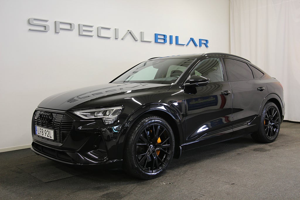 Audi E-Tron Sportback 55 Q Black Edition OBS Spec Moms