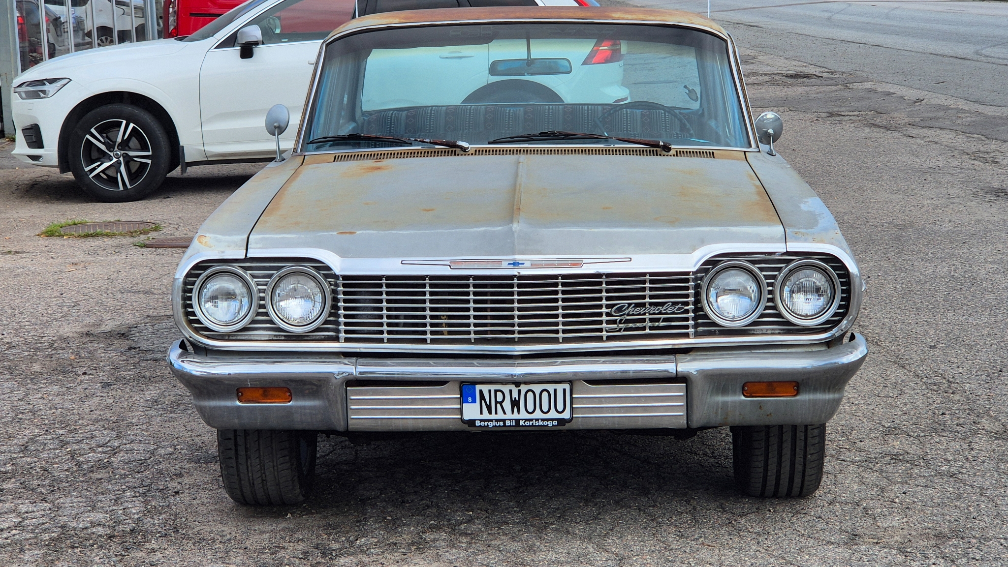 Chevrolet Bel Air V8 aut skivor 1964, bild 2/10
