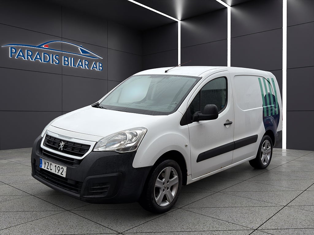 Peugeot Partner Van Utökad Last 1.6 BlueHDi 