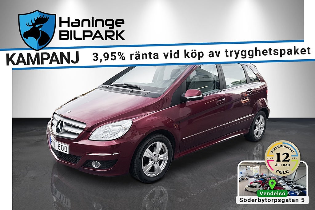 Mercedes-Benz B 180 Automat AC Lågmilare /KAMKEDJA/SUPERDEAL 3,95%