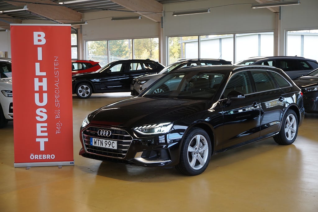 Audi A4 Avant 40 TDI 190hk Quattro S Tronic Drag Värmare GPS