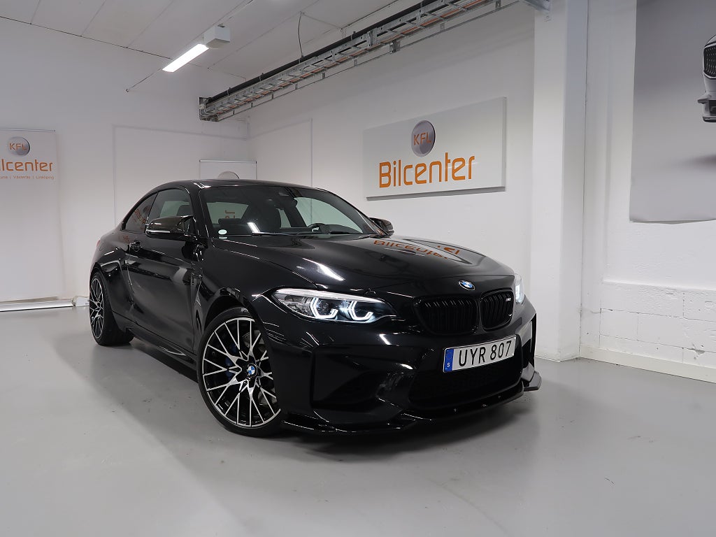 BMW M2 DCT M Performance H/K-Taklucka-Kamera-Elstol-Skinn-LED-