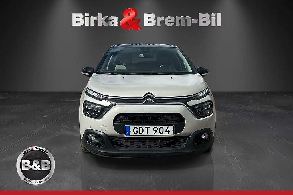 Citroen C3 1.2 PureTech 83hk kamera , Apple carplay