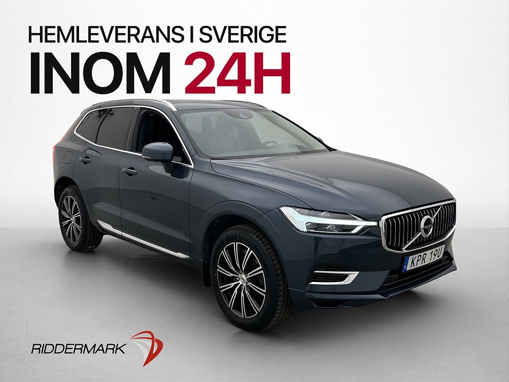 Volvo XC60 T8 AWD Inscription Pano Skinn H/K Värm 360° Drag