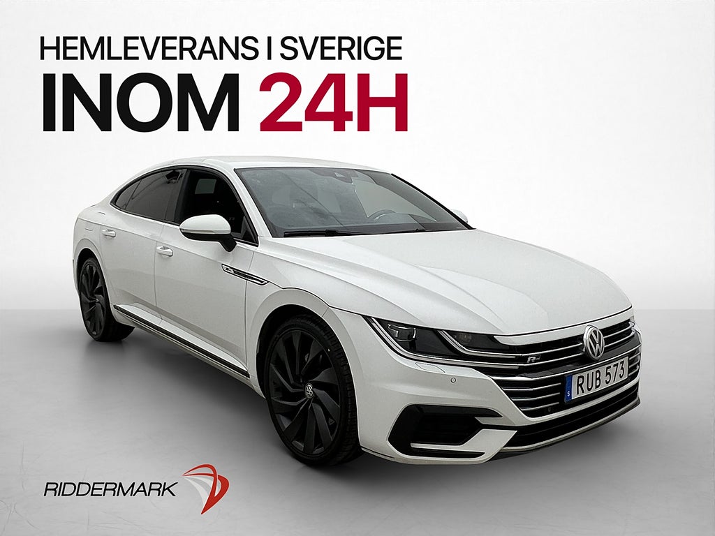 Volkswagen Arteon 2.0 TDI 4M 240hk GTS R-Line CarPlay Läder