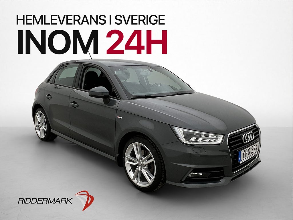 Audi A1 1.4 TFSI S-line Bluetooth 0,51l/mil
