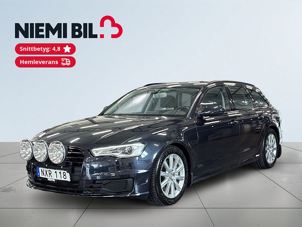 Audi A6 Quattro 3.0 TDI V6 S&V-hjul/Dvärm/Kamera/Farthållare