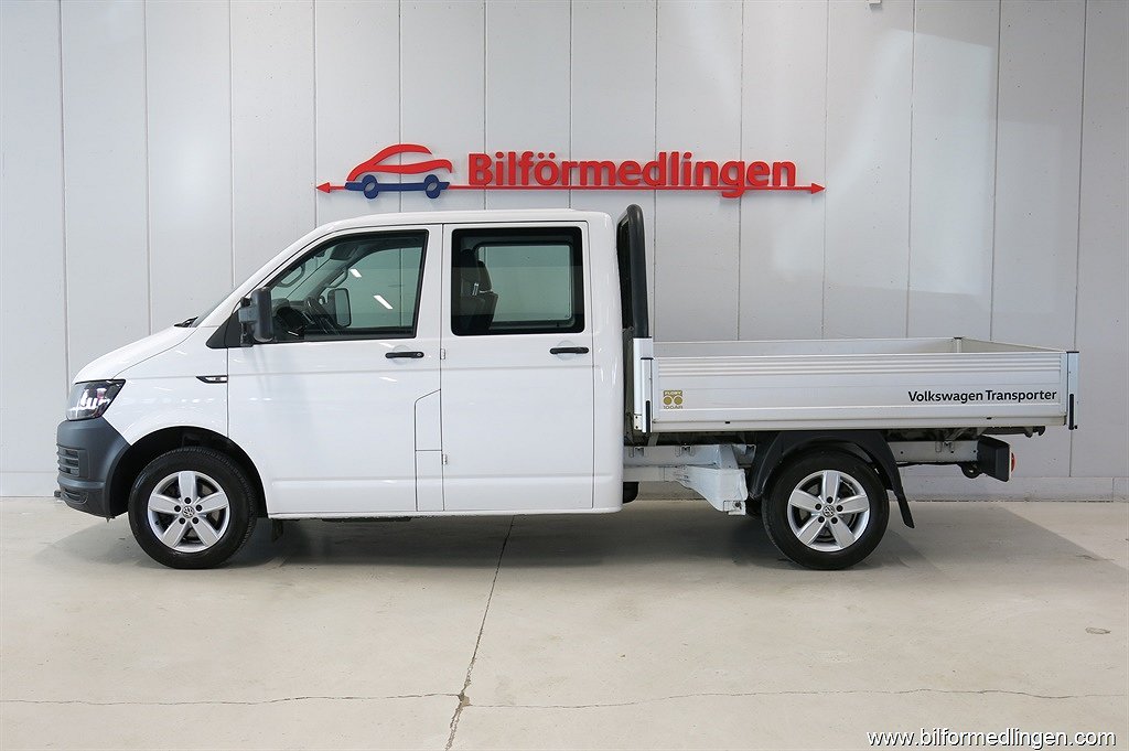 Volkswagen Transporter T6 2.0 TDI 102hk Flak Drag Värmare