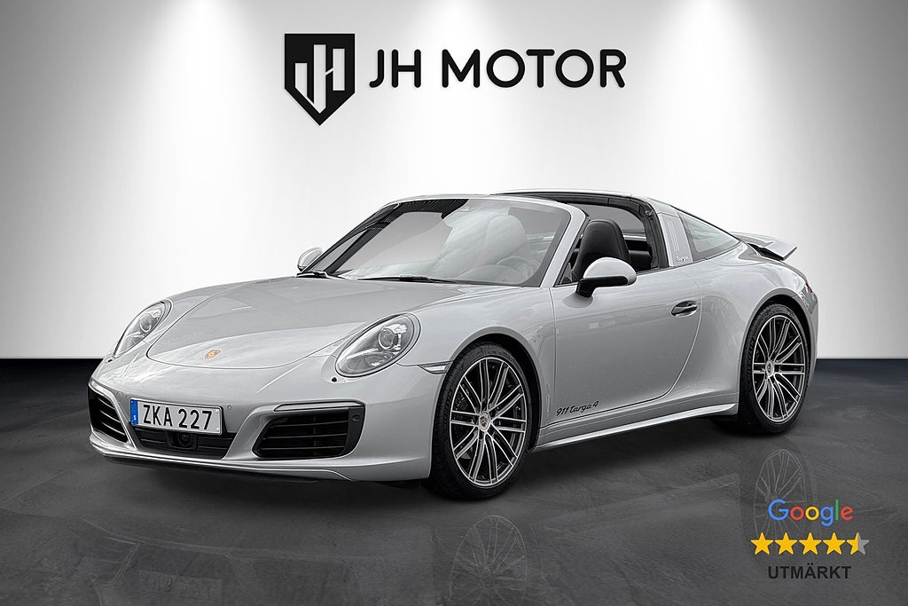 Porsche 911 Targa 4 480hk BOSE / 18-vägs stolar / Kamera