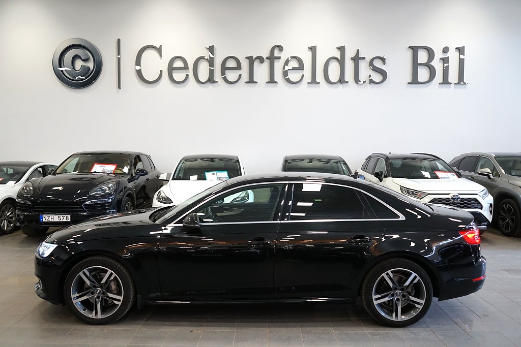 Audi A4 2.0 TDI 190hk Quattro Evolutionpkt Cockpit Drag D-värm 